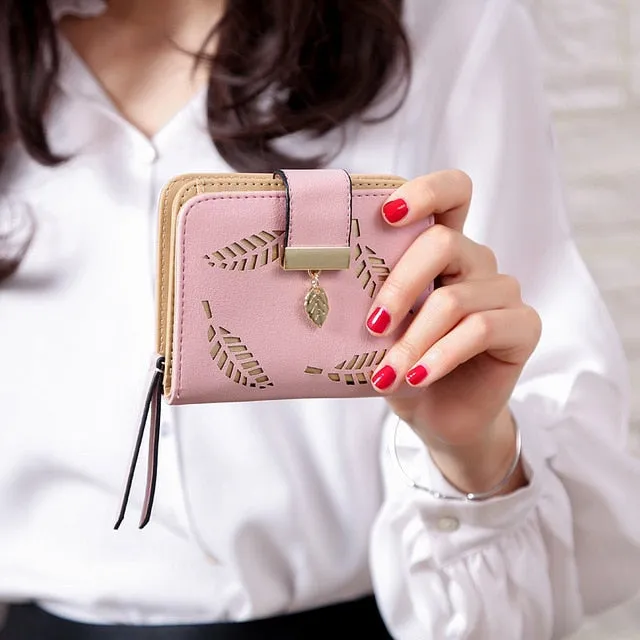 2018 Design Women'S Purse Zipper Leather Ladies Wallet Women Luxury Brand Small Female Wallet