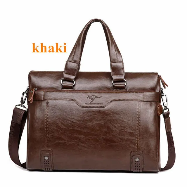 2018 Men'S Shoulder Messenger Bag Men Business Briefcase Bag For Laptop Computer Man'S Bag