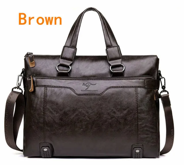 2018 Men'S Shoulder Messenger Bag Men Business Briefcase Bag For Laptop Computer Man'S Bag