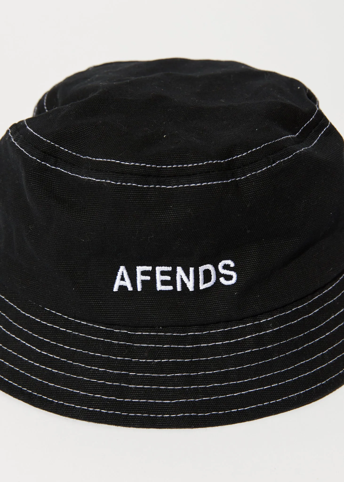 AFENDS Unisex Diggers - Bucket Hat - Black