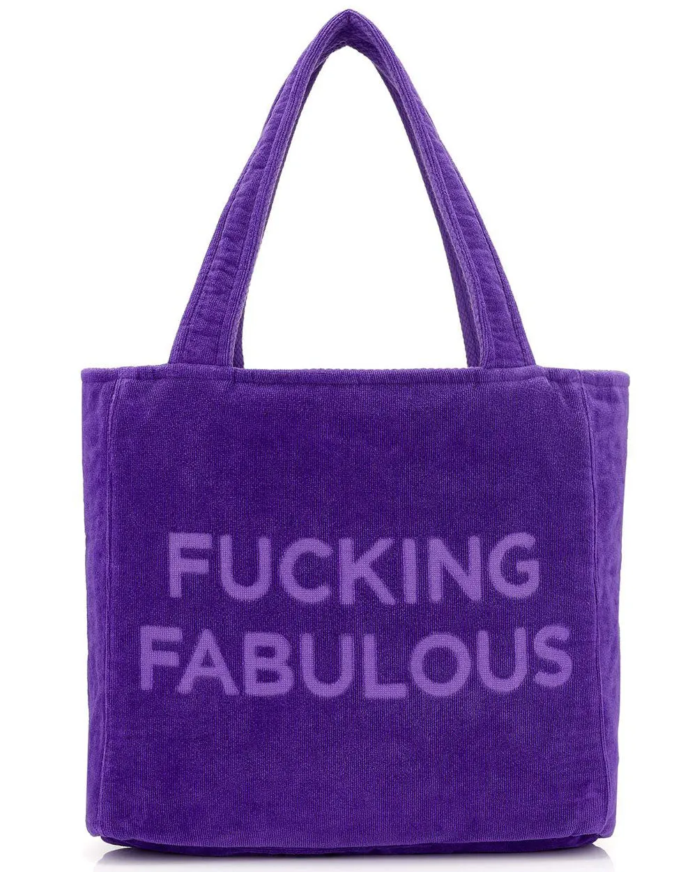 African Violet Beach Tote