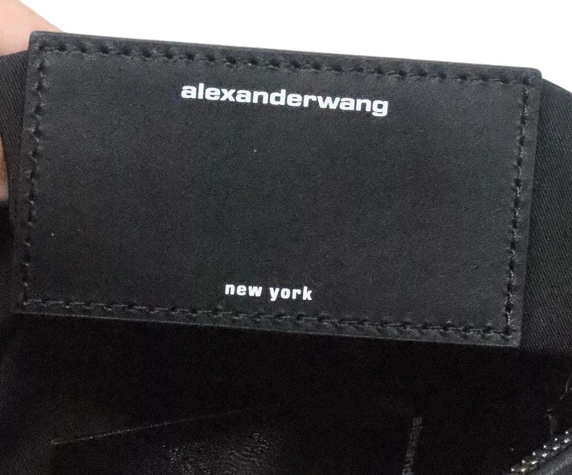 Alexander Wang Black Leather Shoulder Bag