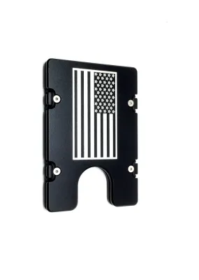 American Flag Small - Billetvault Aluminum Wallet