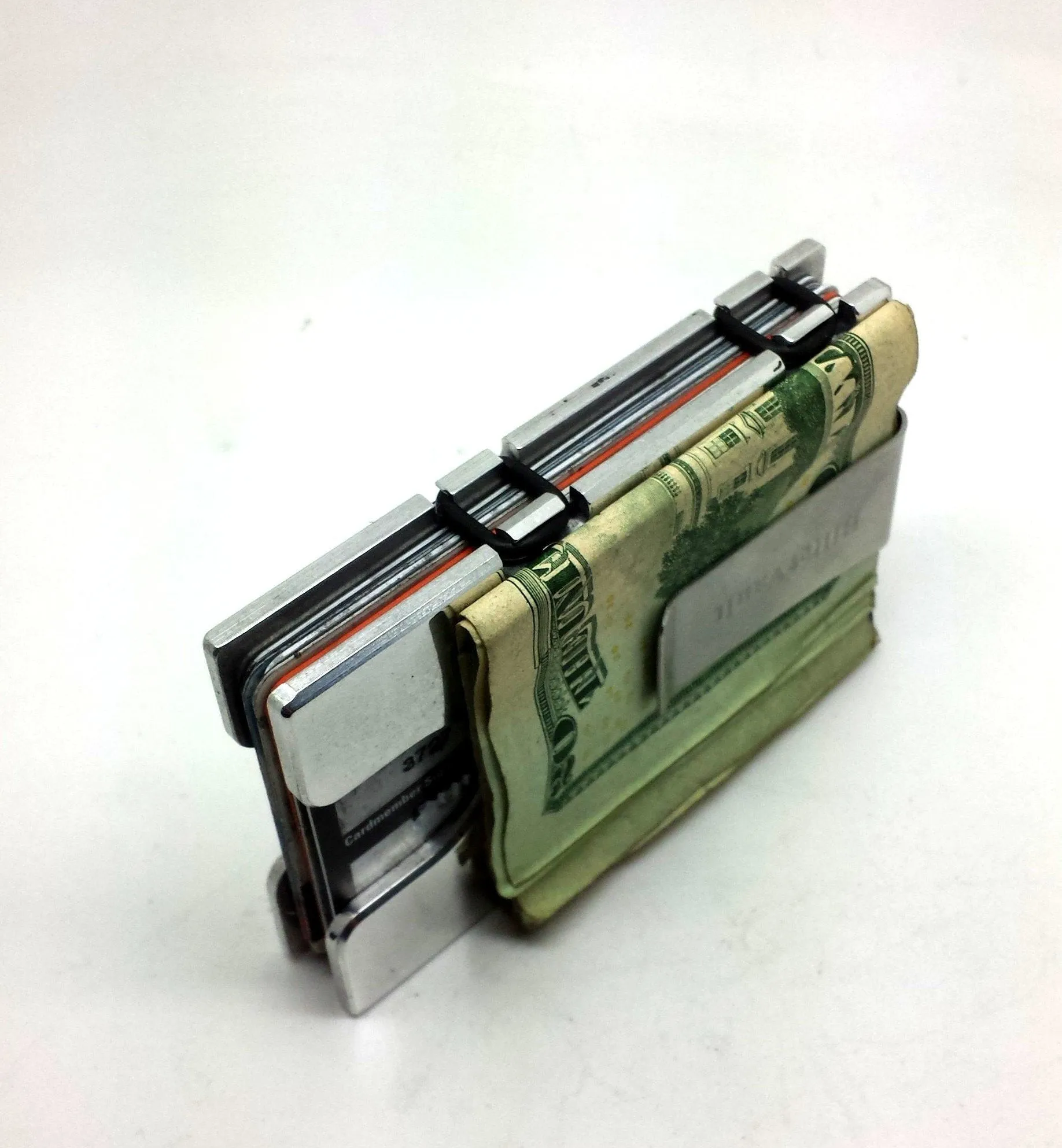 American Flag Small - Billetvault Aluminum Wallet