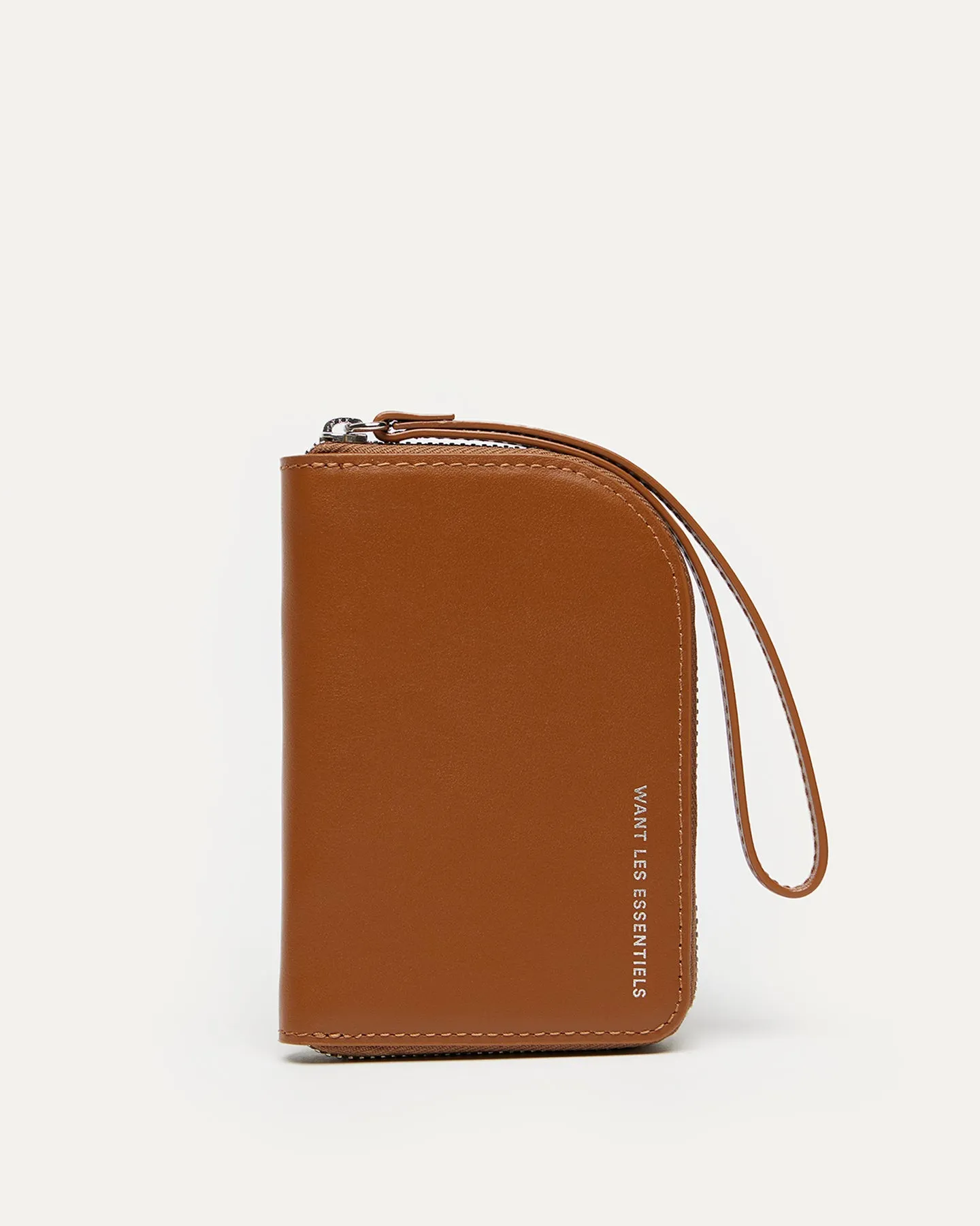 Arch Smooth Leather Zip Wallet