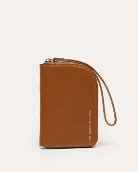 Arch Smooth Leather Zip Wallet