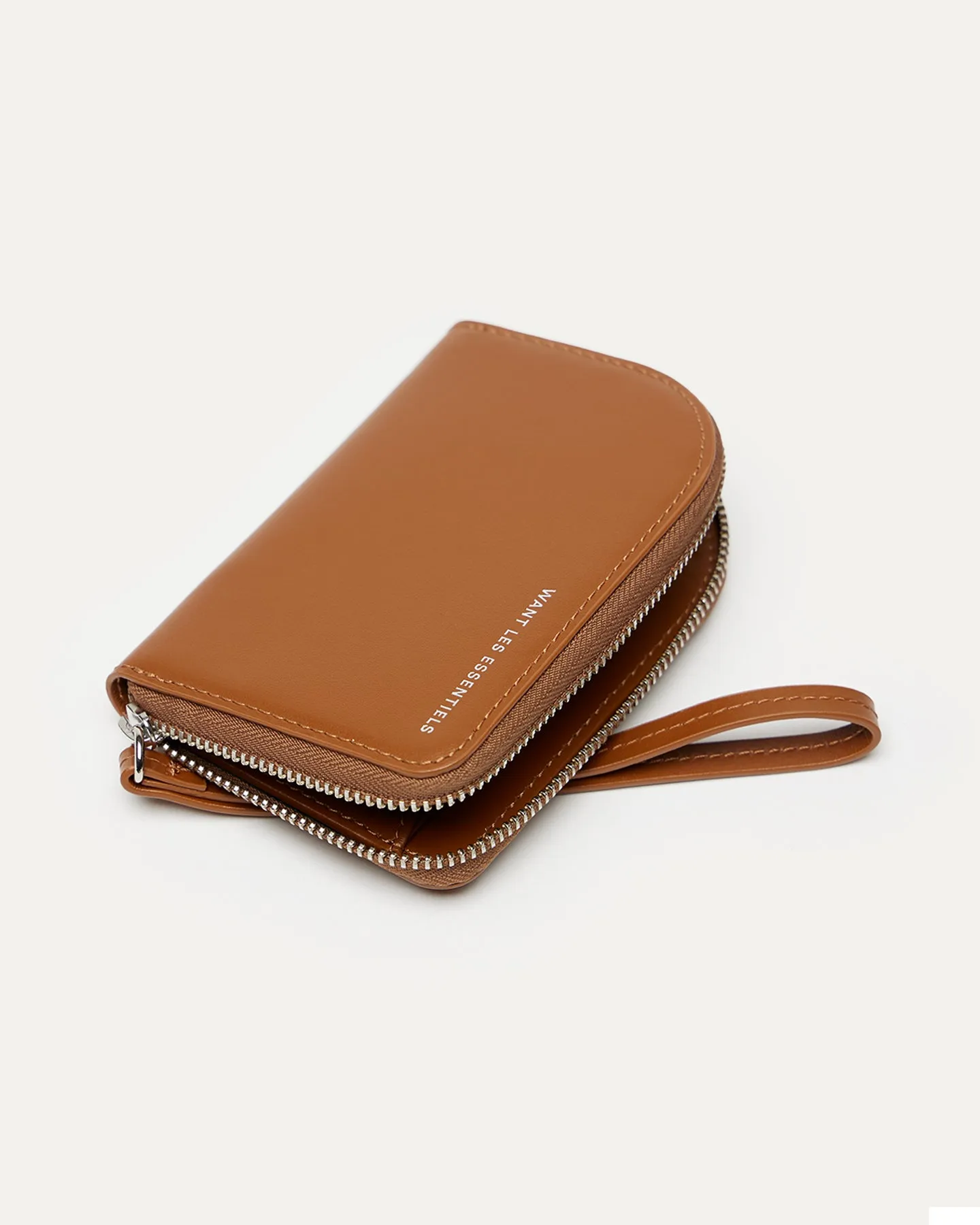 Arch Smooth Leather Zip Wallet