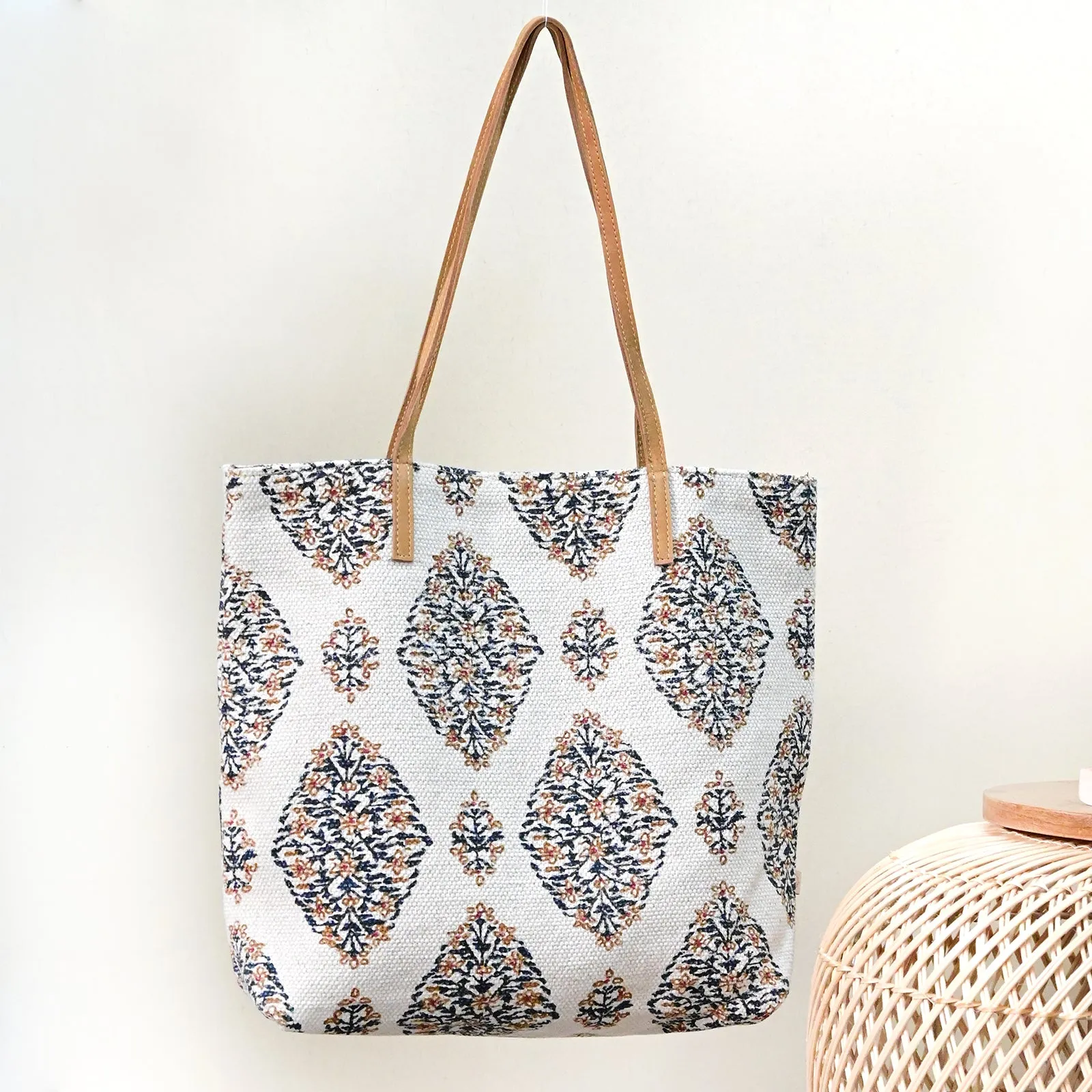 ARMENIA - BLOCK PRINTED TOTE  BAG