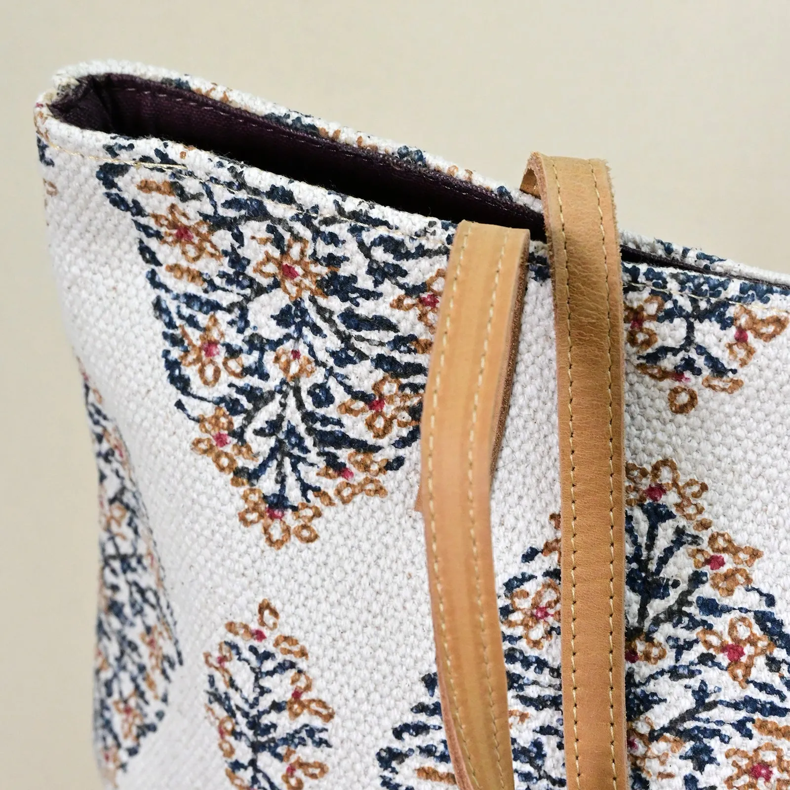 ARMENIA - BLOCK PRINTED TOTE  BAG