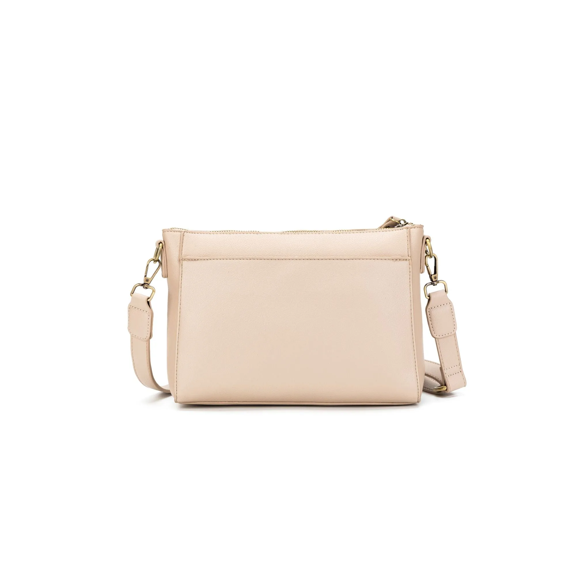 Aspen Oatmeal Crossbody Bag