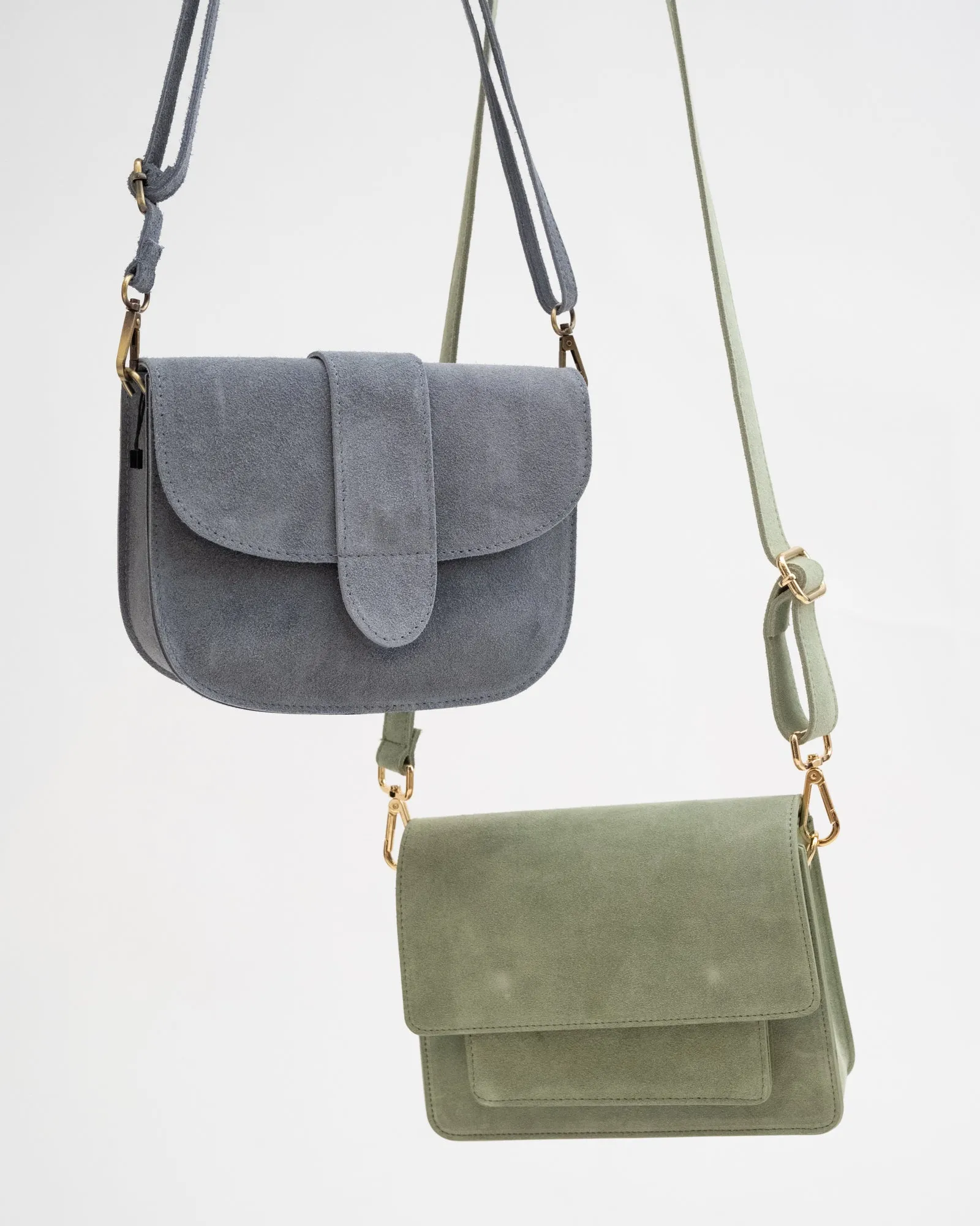 Bag Fenna Green Suede