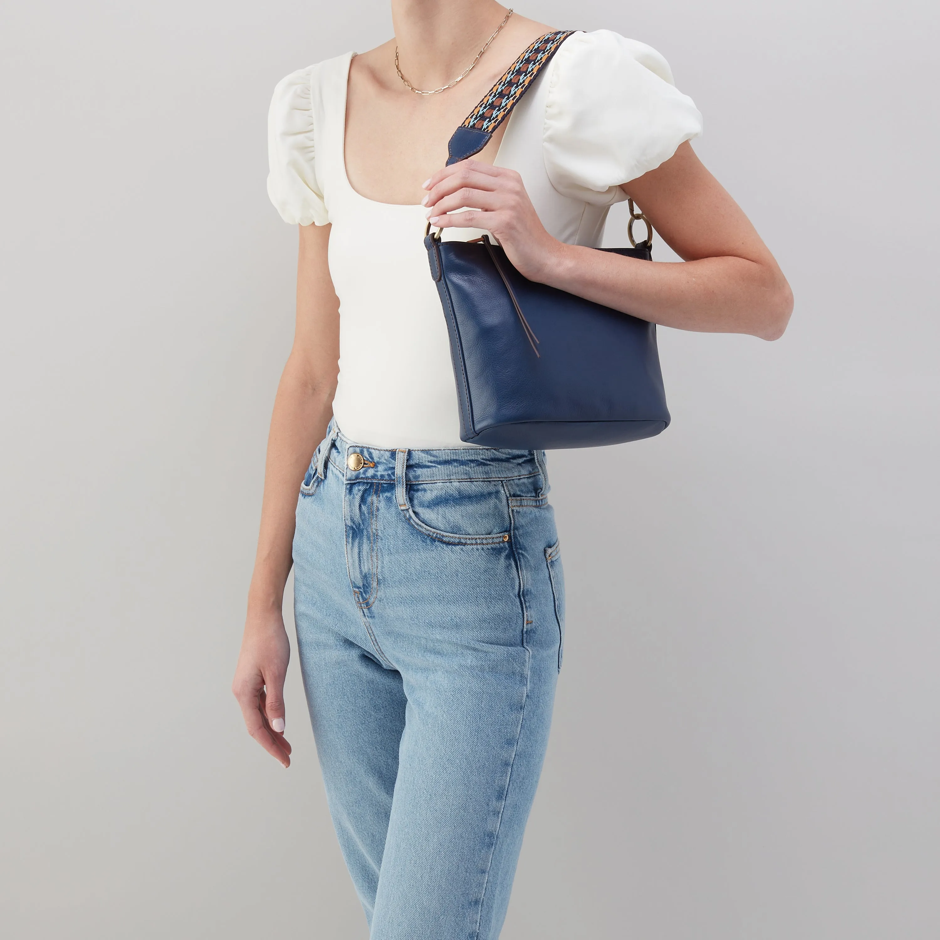 BELLE CONVERTIBLE SHOULDER NAVY