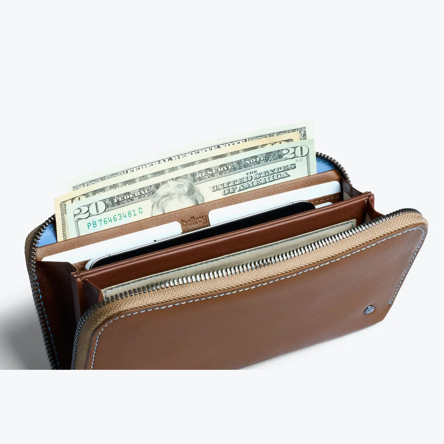 Bellroy Folio | Leather Zip Folio Wallet