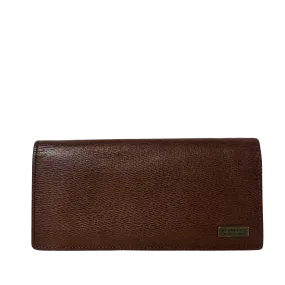 Bi-Fold Flap Long Wallet