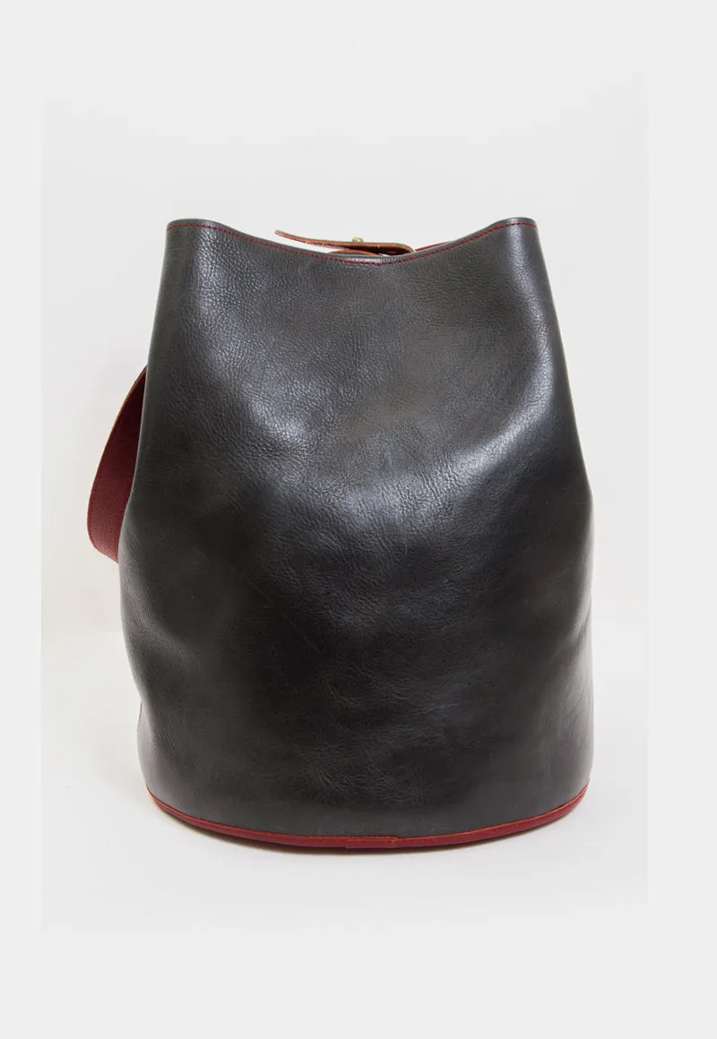 BICOLOR BUCKET BAG