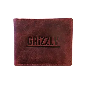 Billetera Grizzly Stamp Wallet Marron