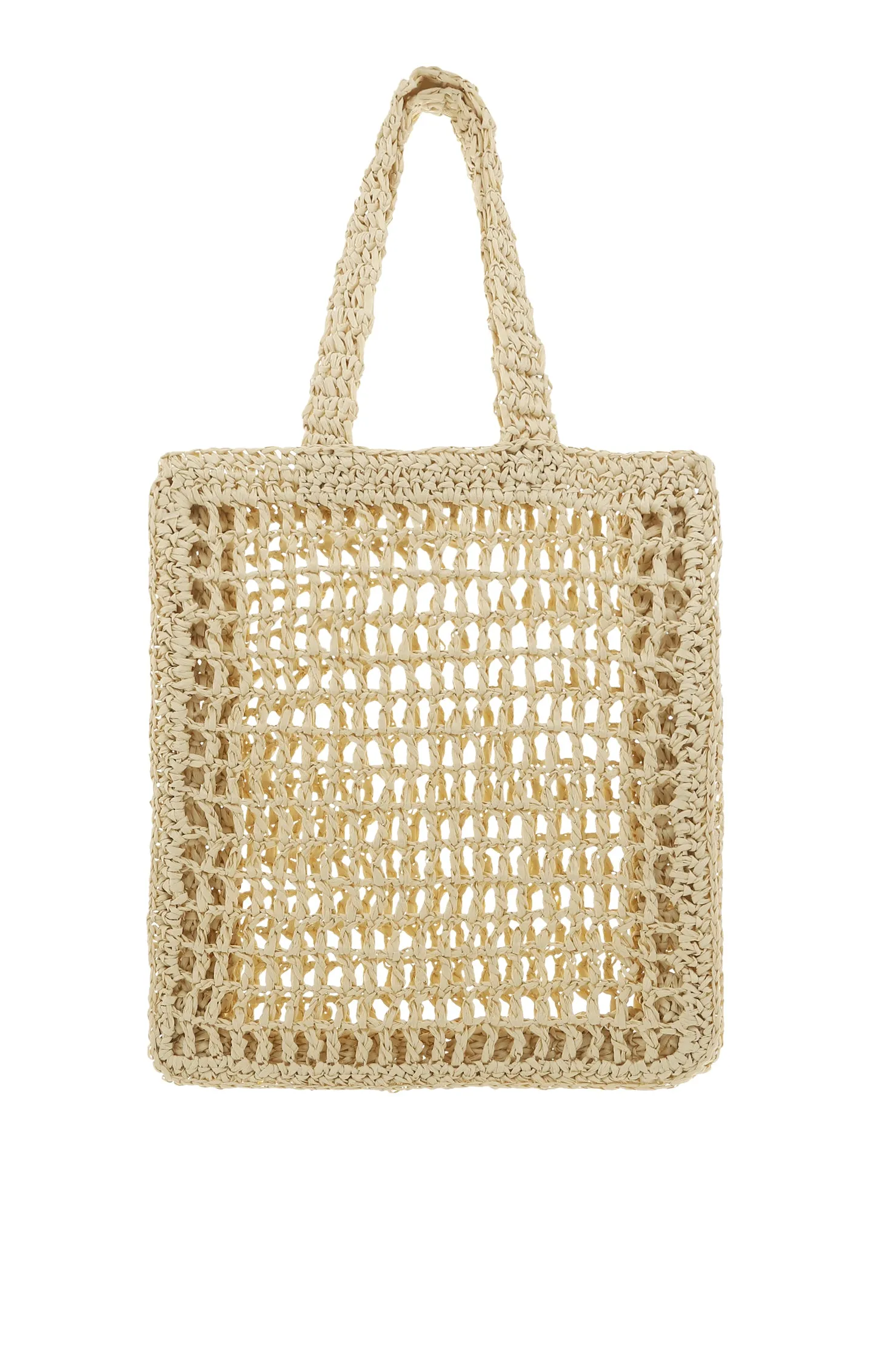 Billini Ella Tote ~ Natural Crochet