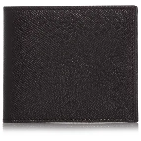 Black Leather Eight Card Wallet