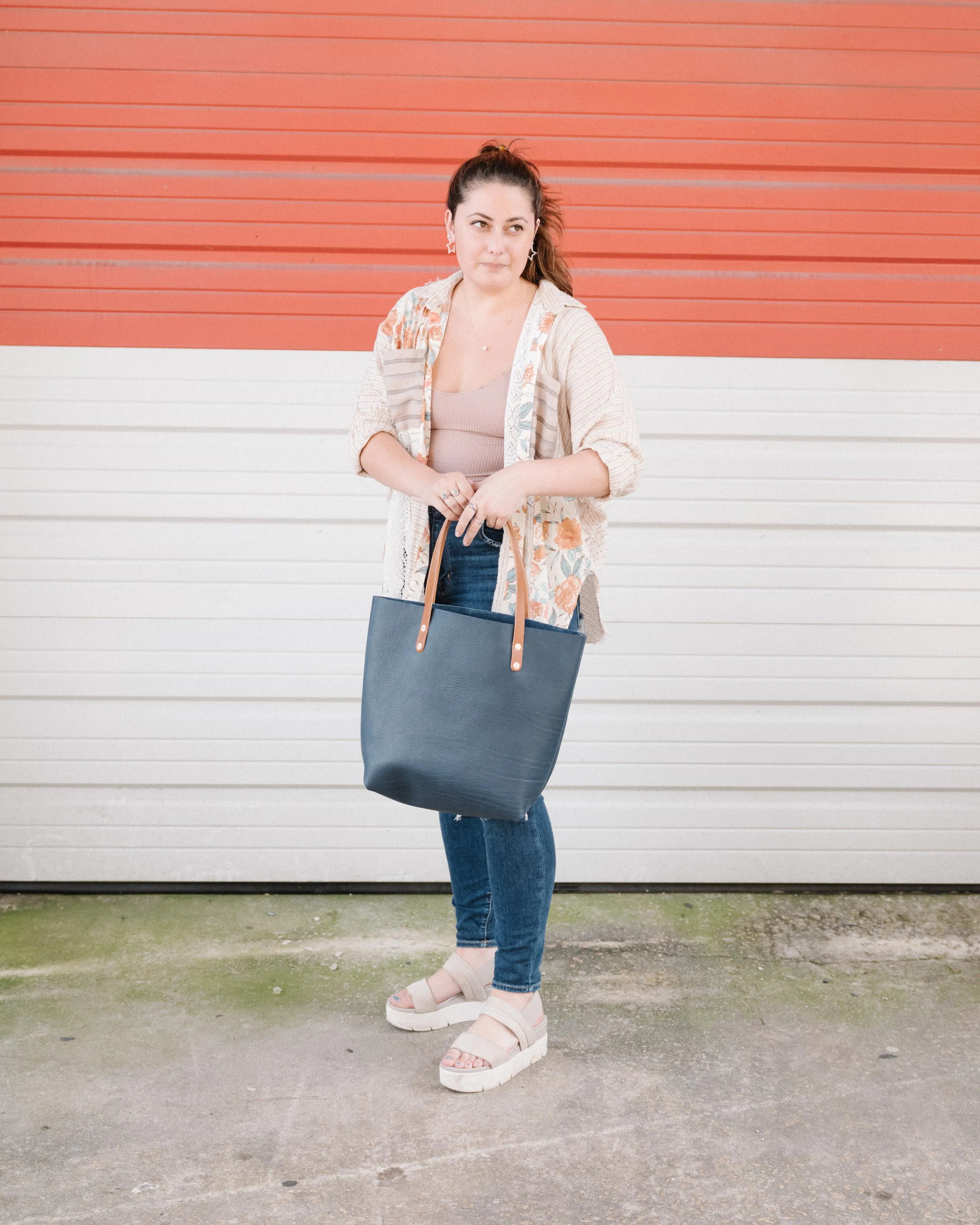 Blue Cypress Tote