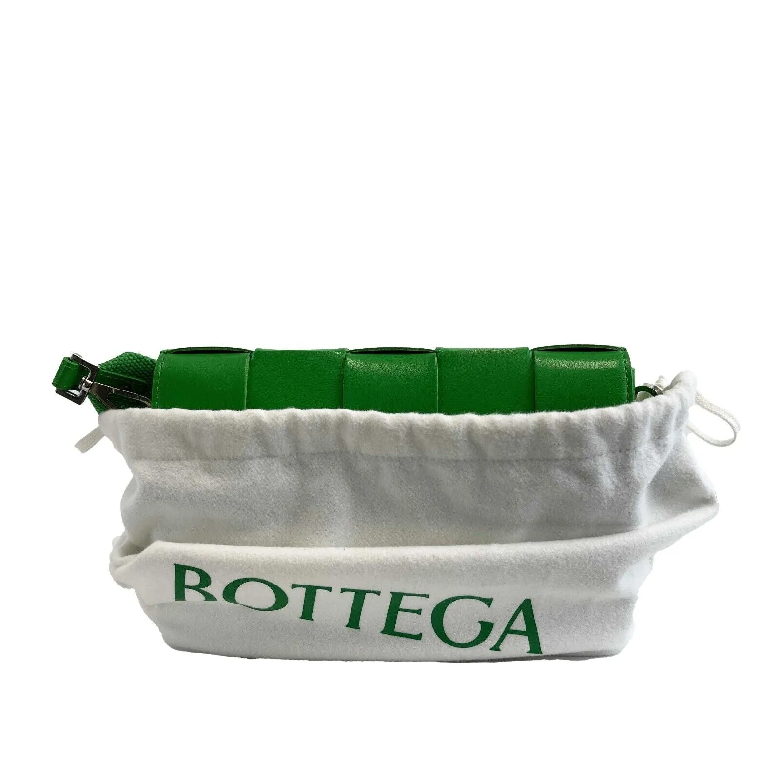 Bottega Veneta - NEW Parkeet Green Leather Cassette Crossbody w/ Coin Purse