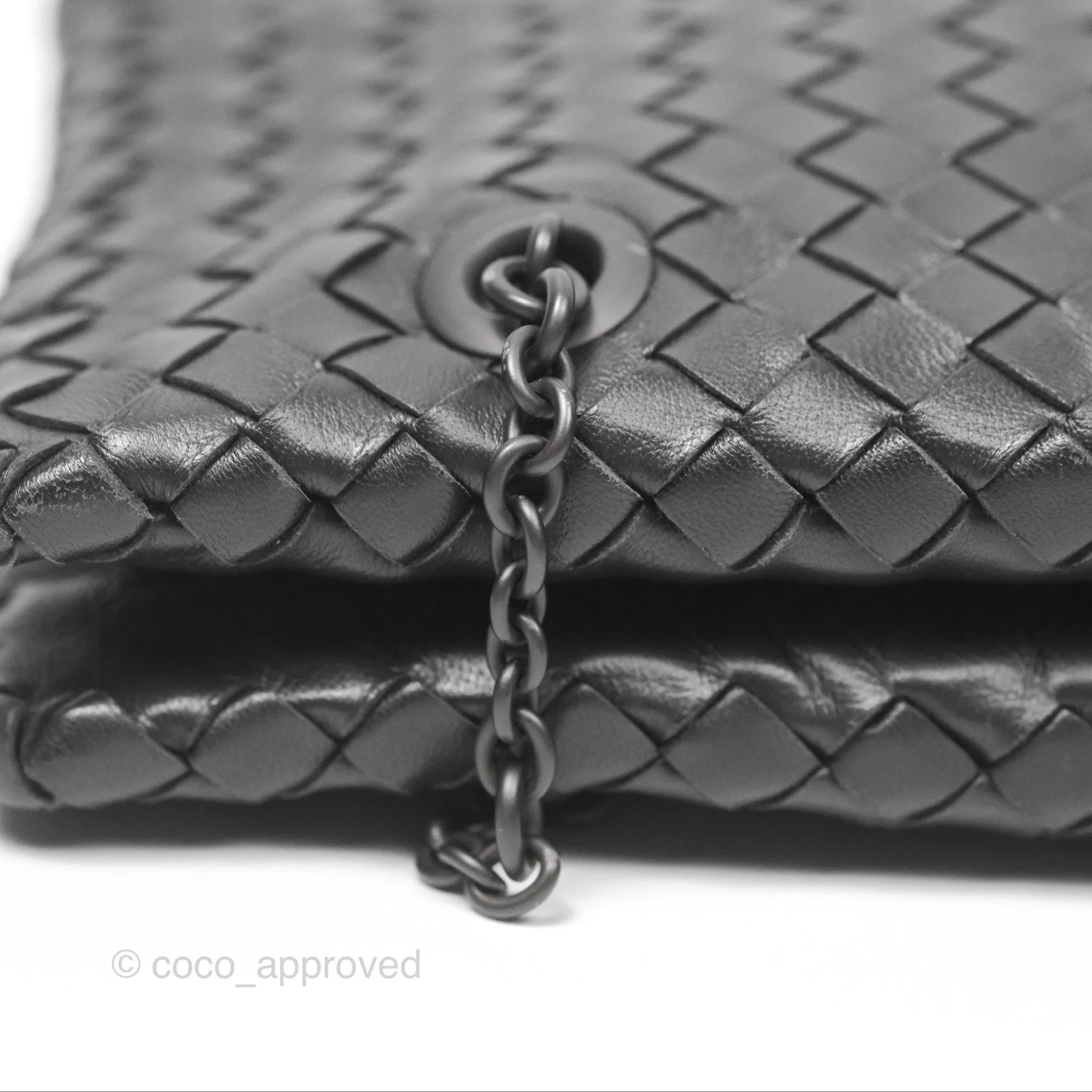 Bottega Veneta Shoulder Bag Black So Black Hardware