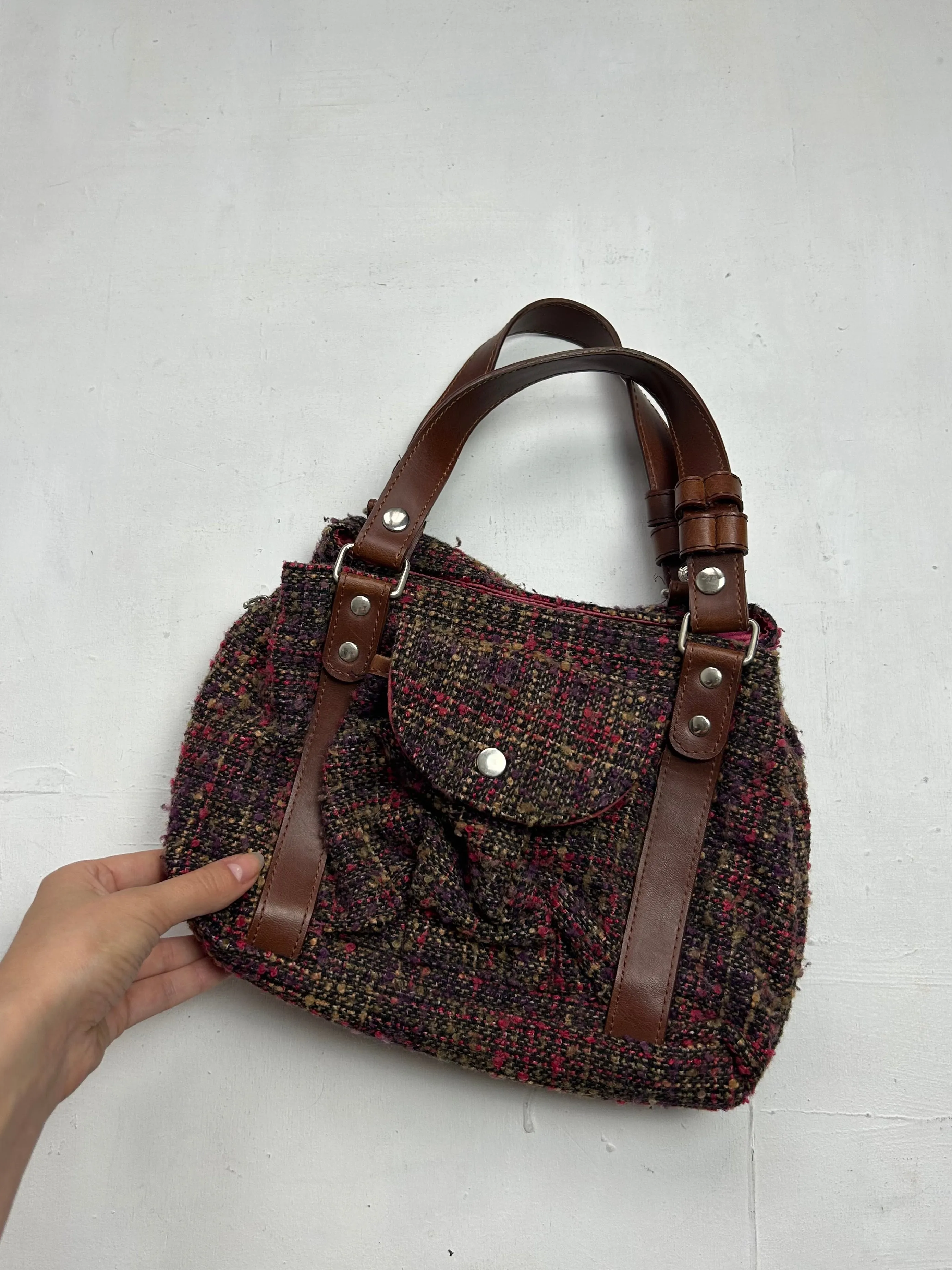 Brown  small handbag