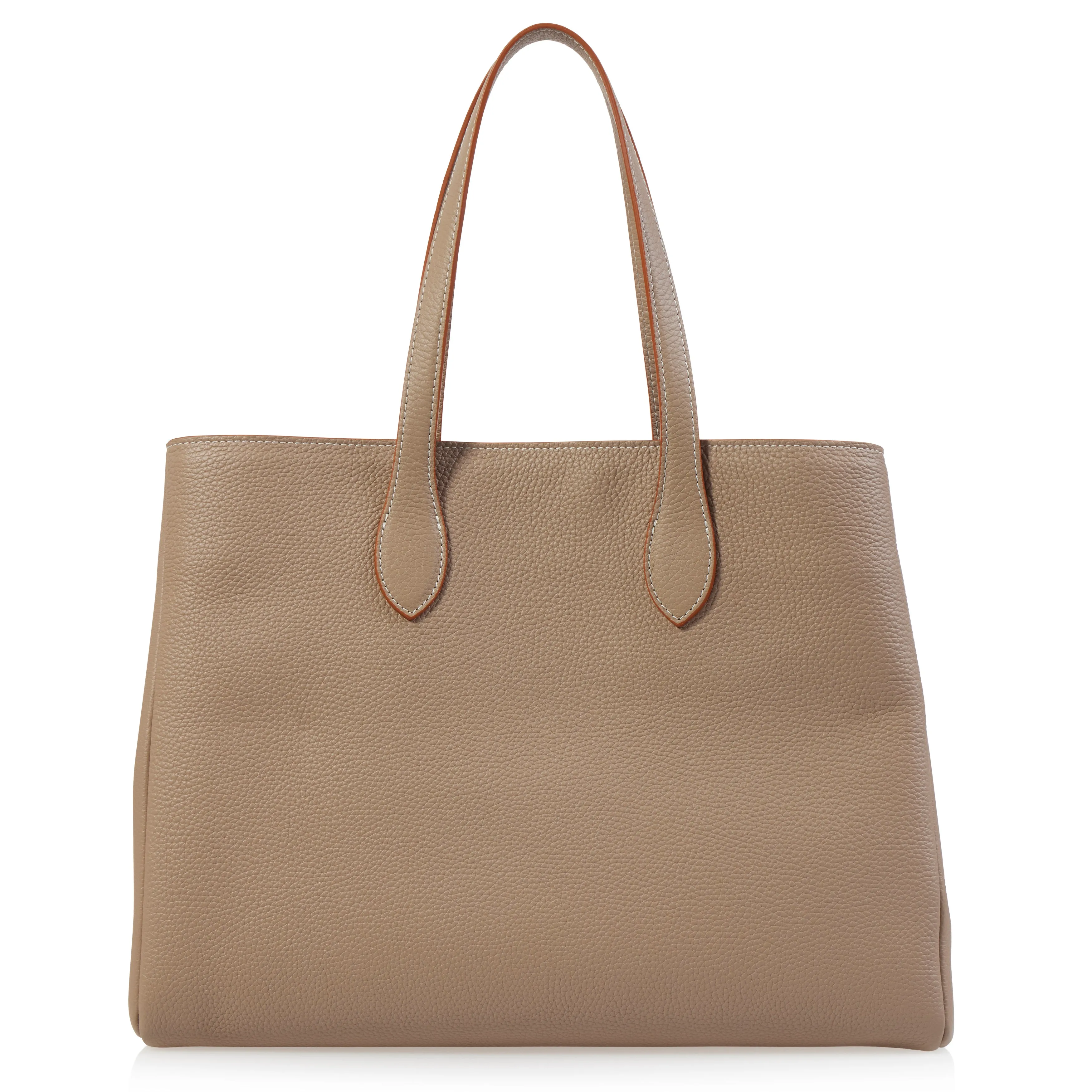 Bull Leather Tote Bag - Medium