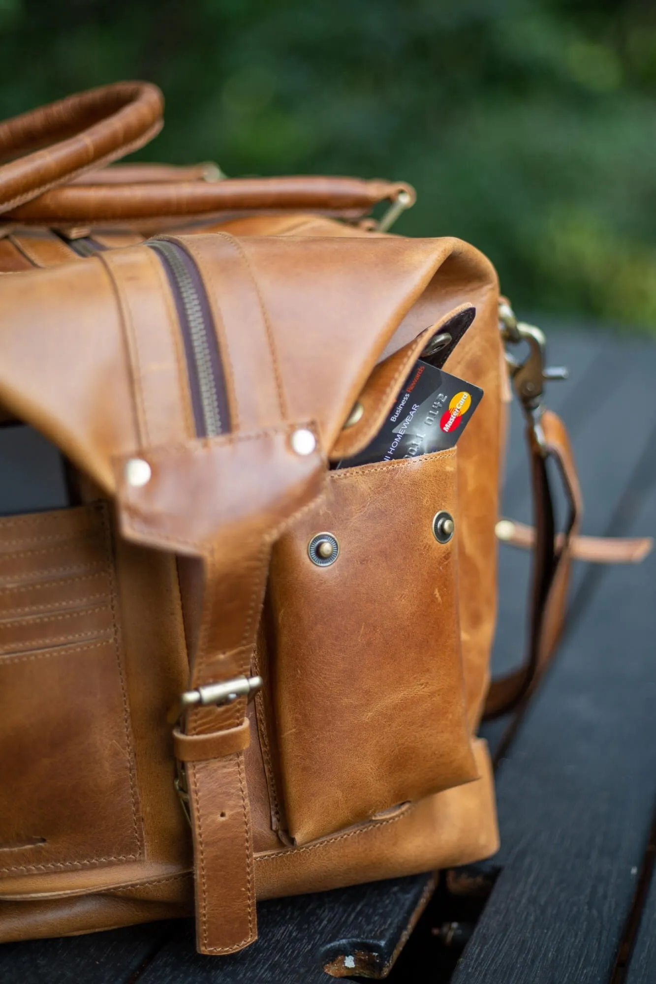 Cali Leather Weekend Bag