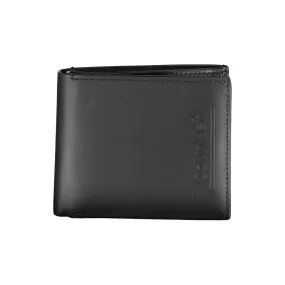 Calvin Klein Black Leather RFID Wallet with Coin Purse