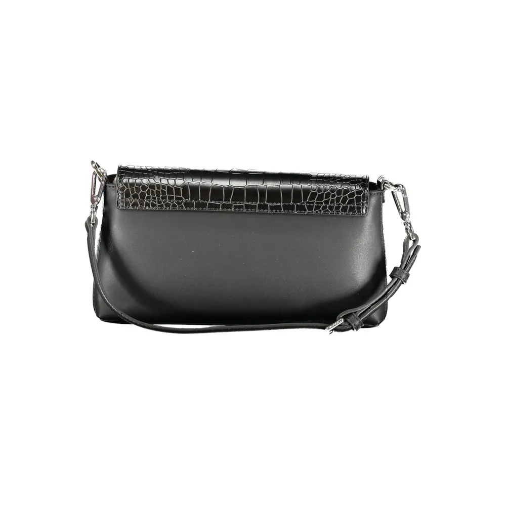 Calvin Klein Black Polyester Handbag