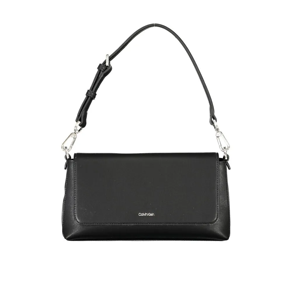 Calvin Klein Black Polyester Handbag