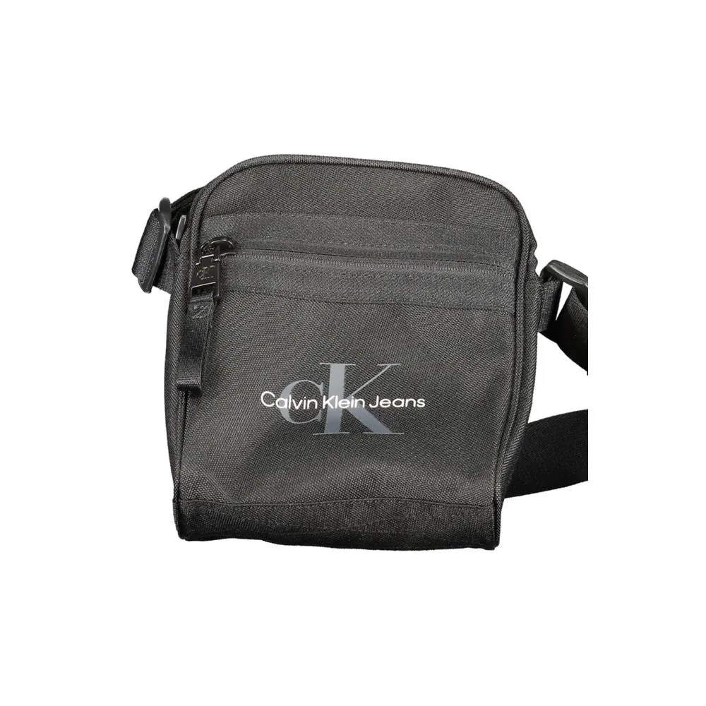 Calvin Klein Black Polyester Shoulder Bag