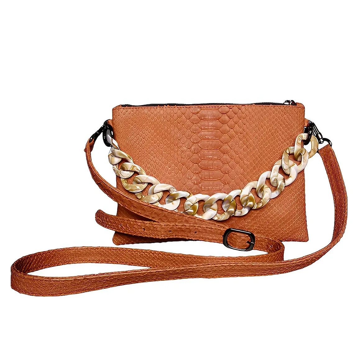 Camel Brown Crossbody Bag