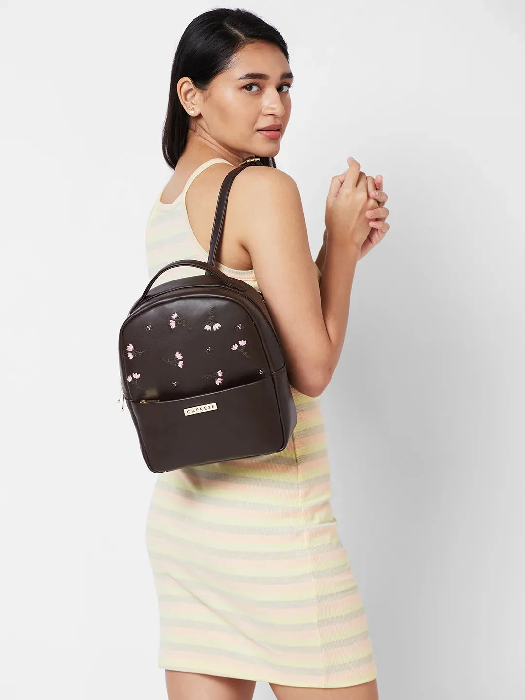 Caprese Dara Backpack Medium Brown