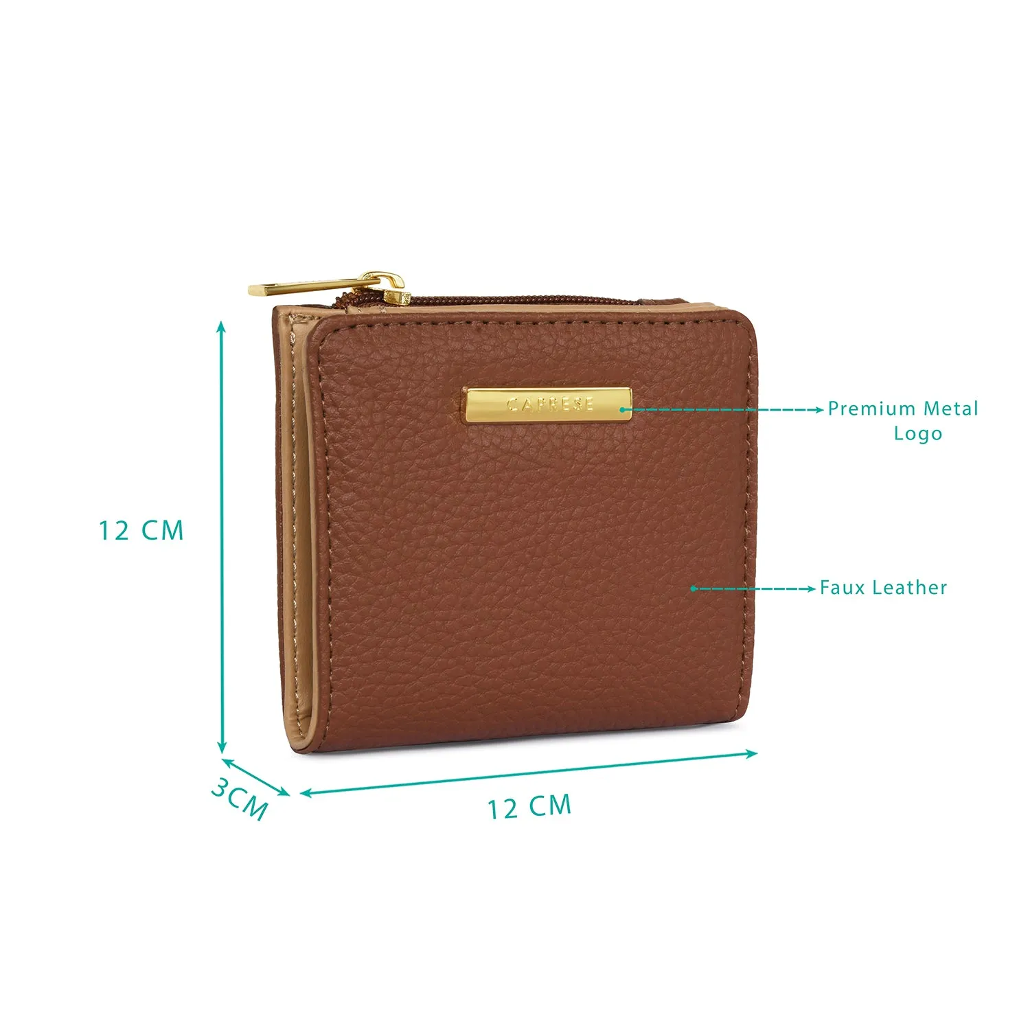 Caprese Kristin Wallet Small Terracotta