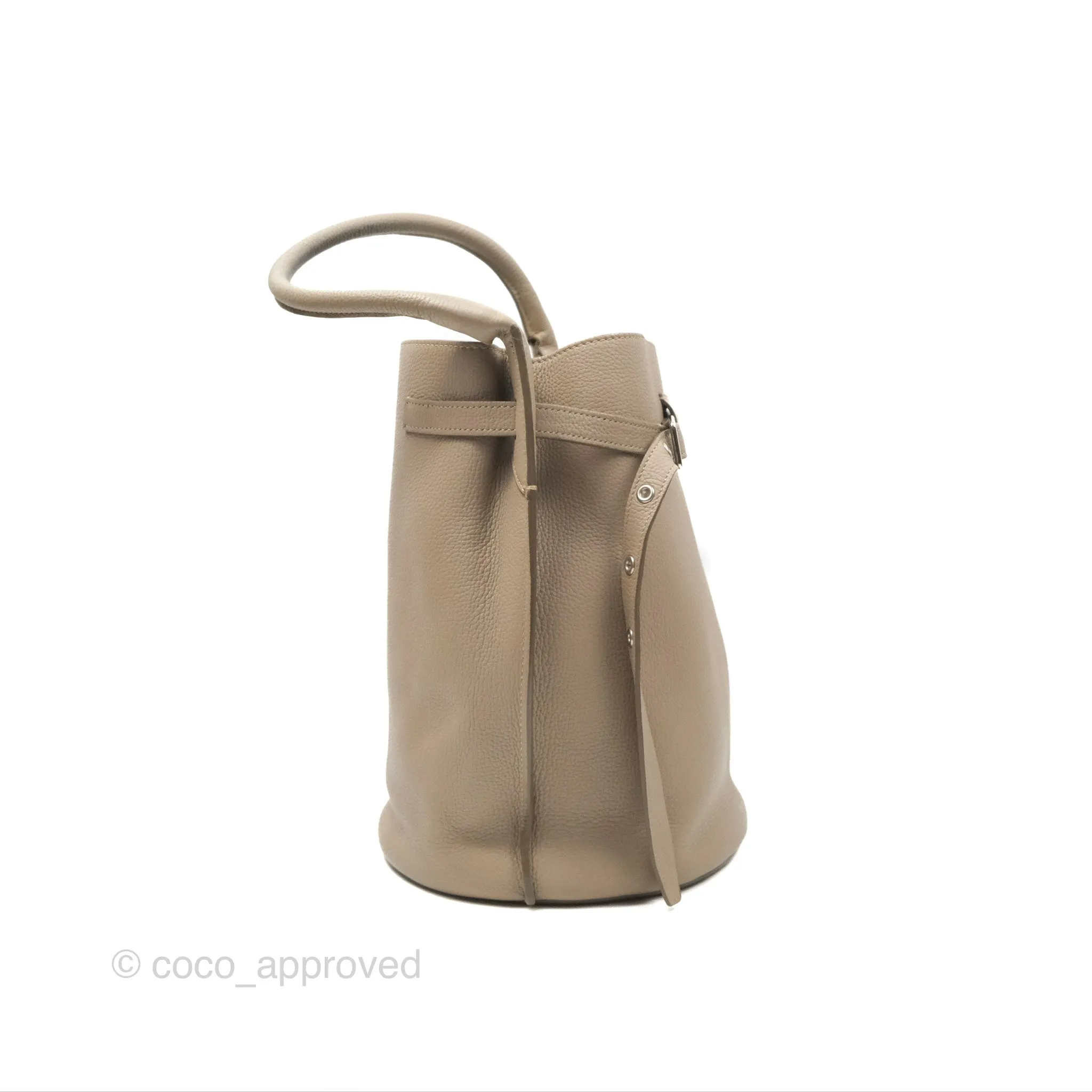 Celine Big Bag Bucket Light Taupe Grained Calfskin