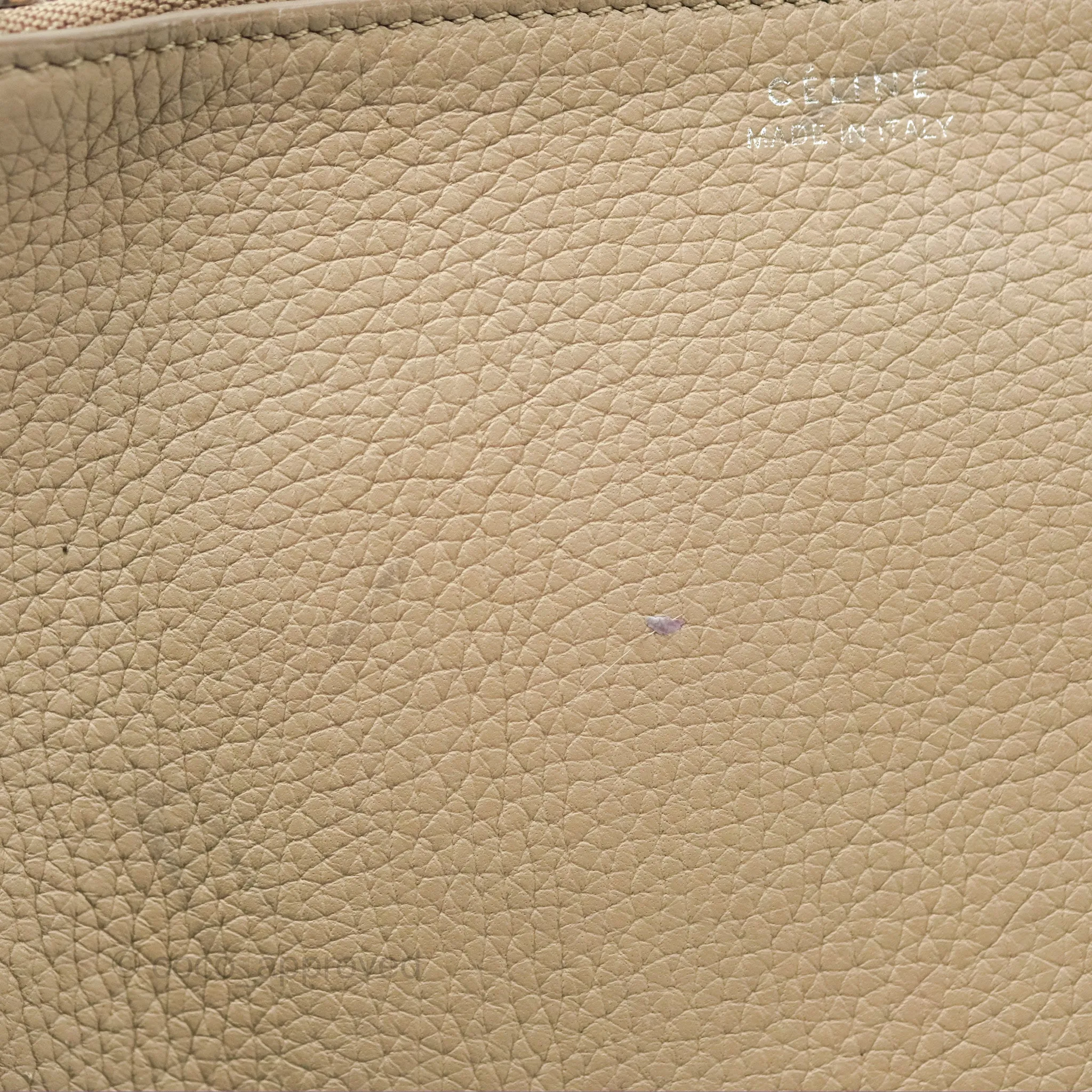 Celine Big Bag Bucket Light Taupe Grained Calfskin