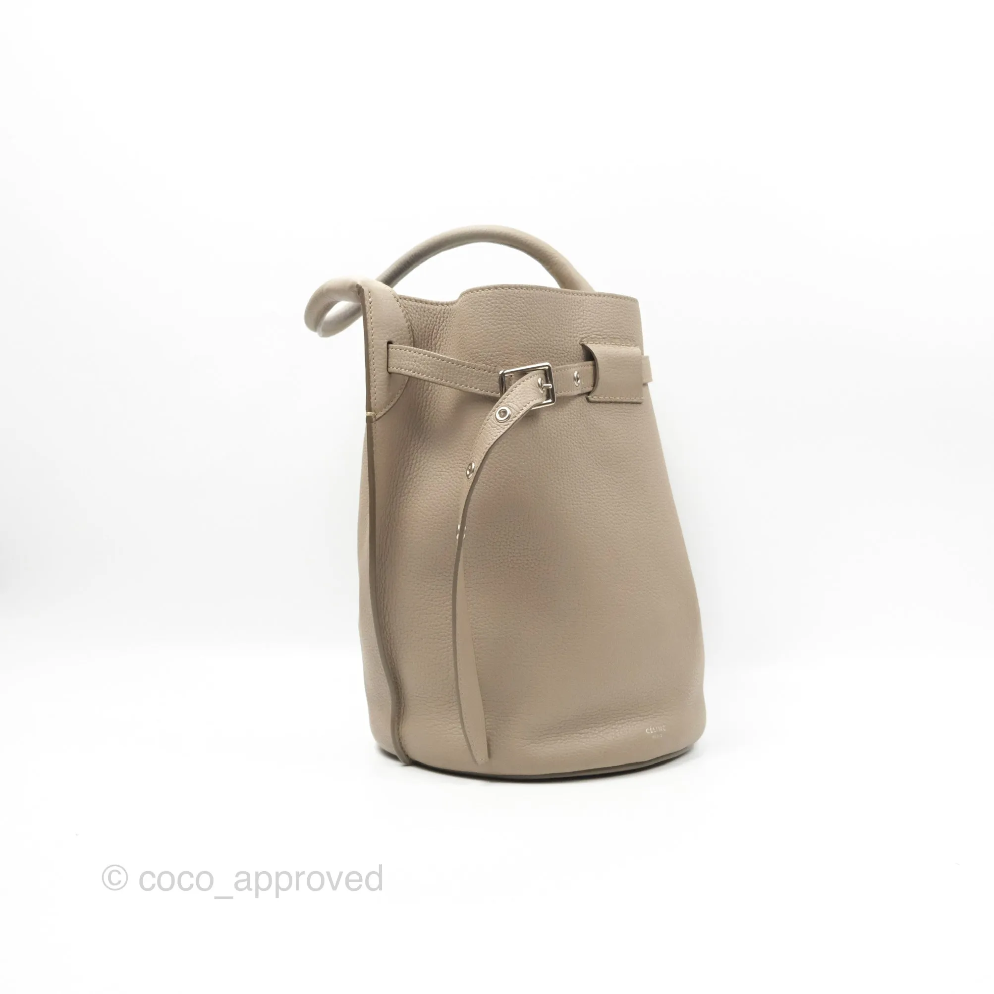 Celine Big Bag Bucket Light Taupe Grained Calfskin