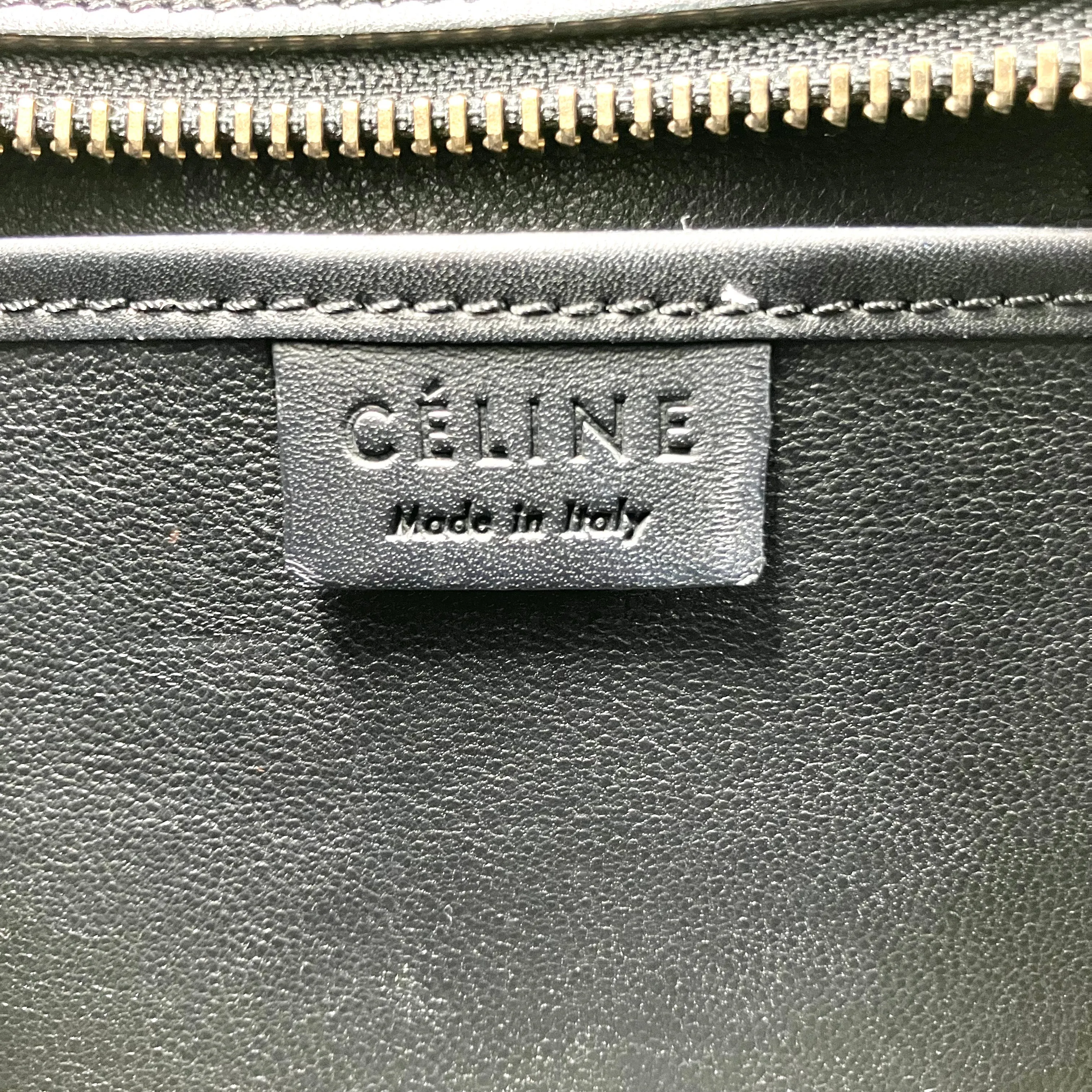 CELINE Nano Shopper Luggage Shoulder Bag