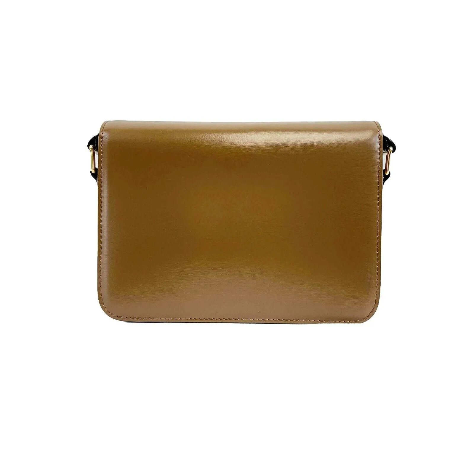 Celine - Teen Leather Triomphe Brown Shoulder Bag