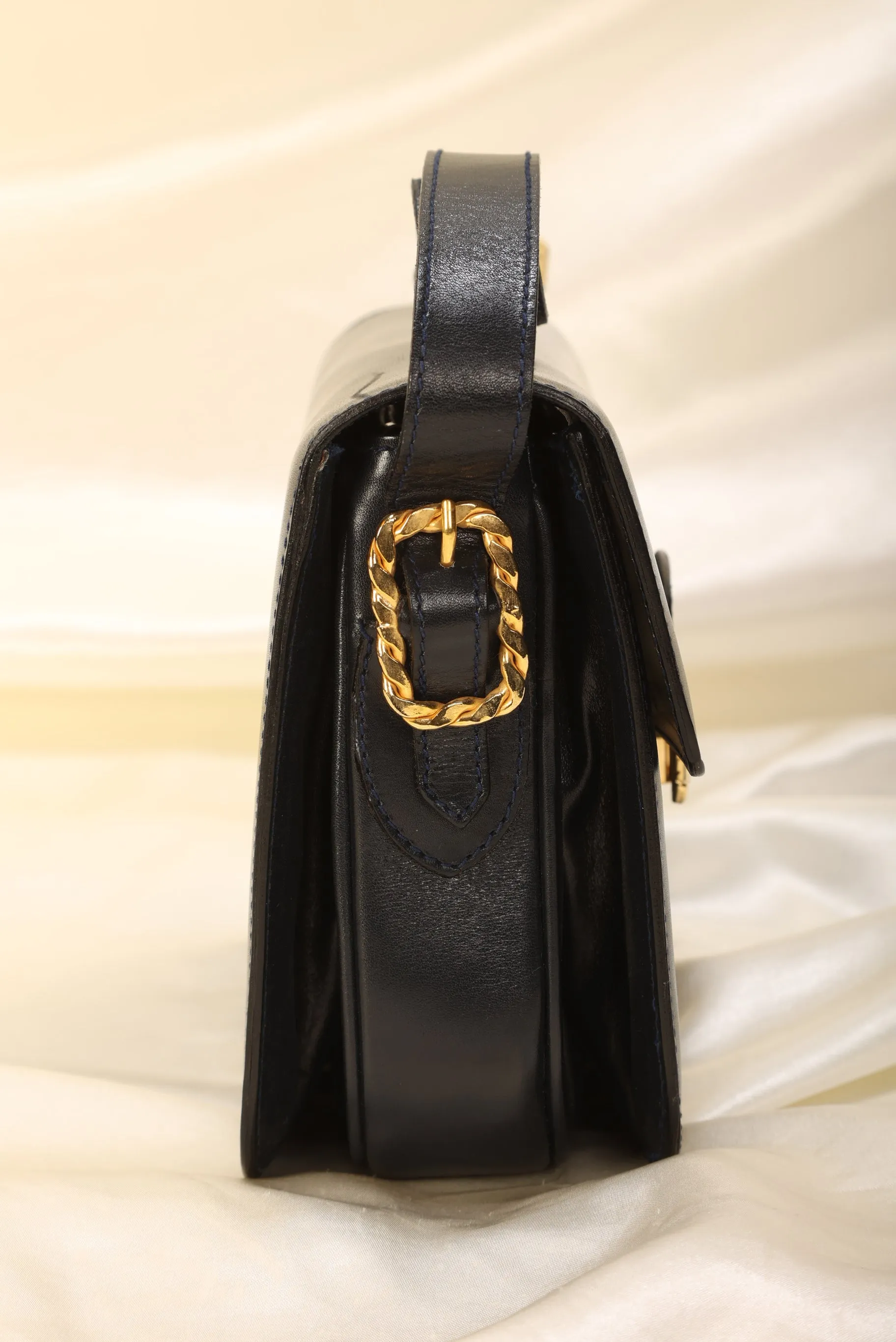 Celine Triomphe Boxcalf Shoulder Bag