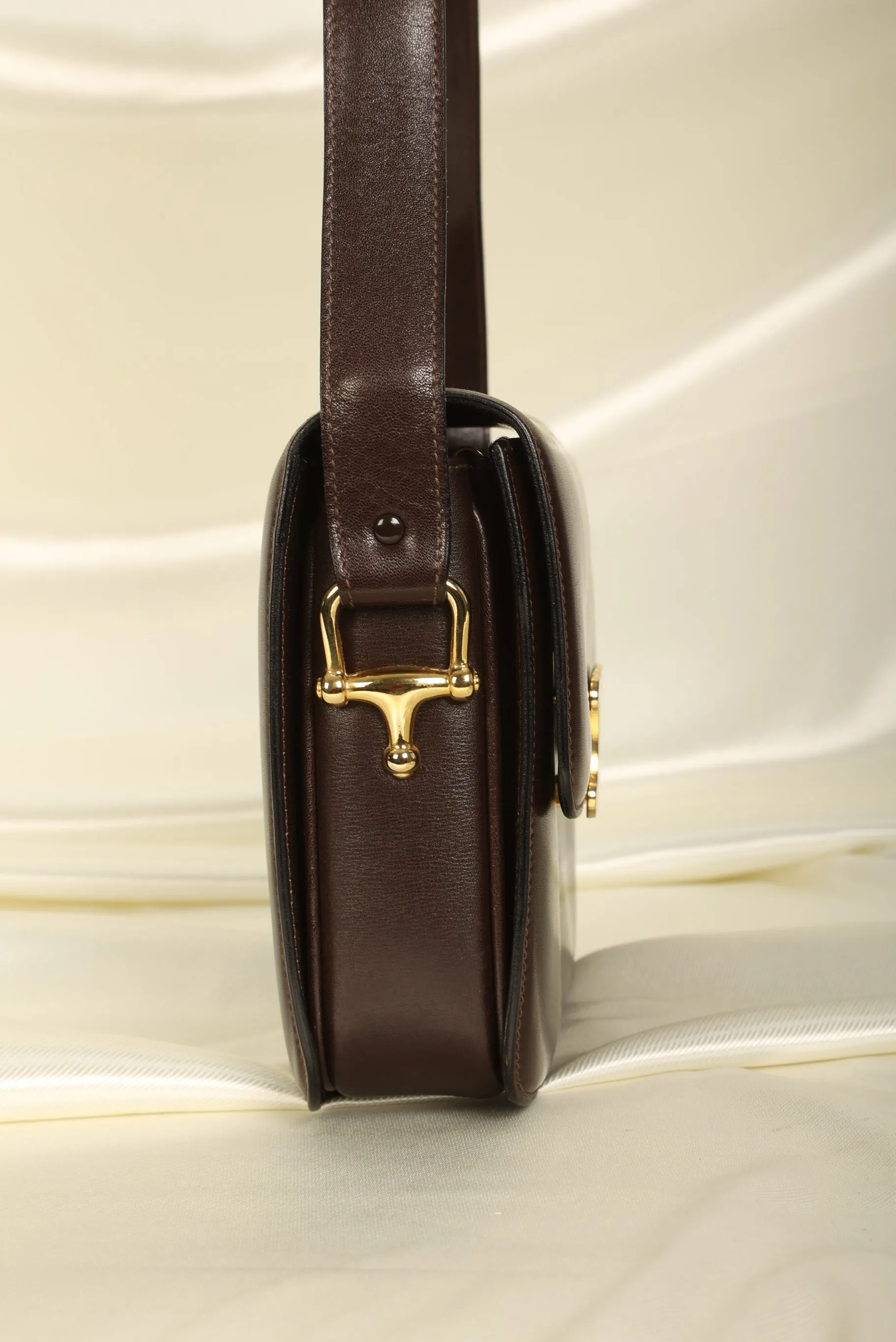 Celine Triomphe Boxcalf Shoulder Bag