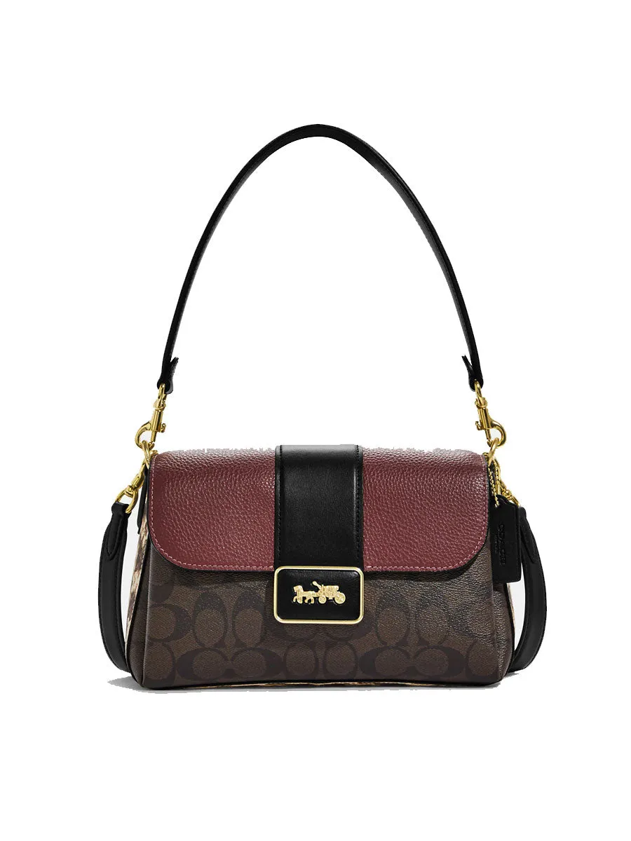 Coach Grace Shoulder Bag In Signature Canvas