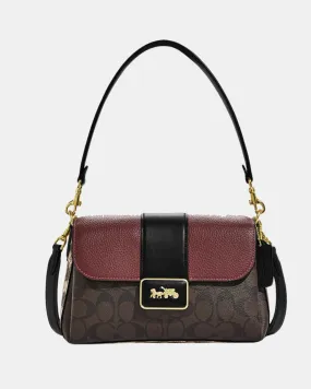 Coach Grace Shoulder Bag In Signature Canvas