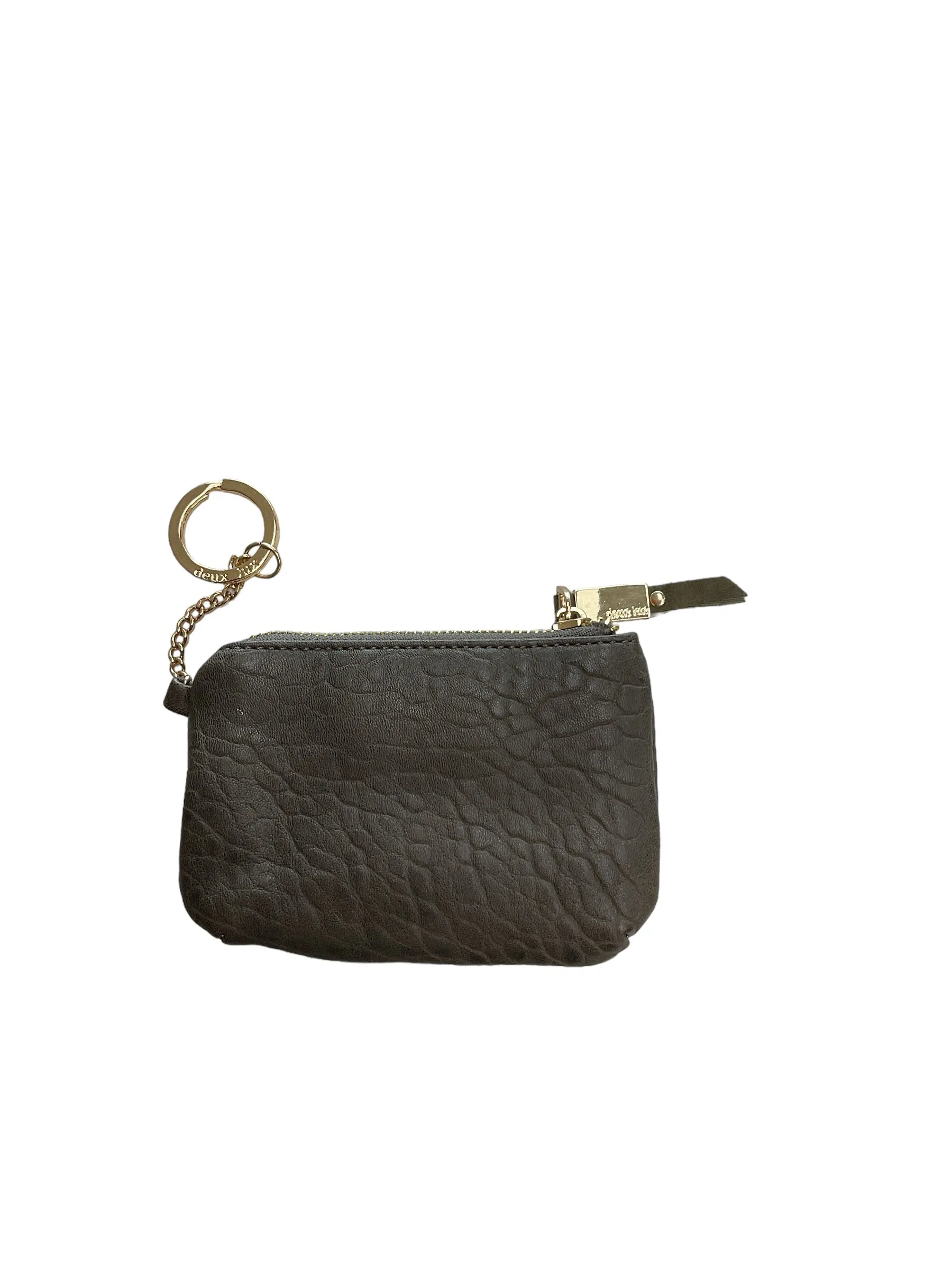 Coin Purse Leather Deux Lux, Size Medium