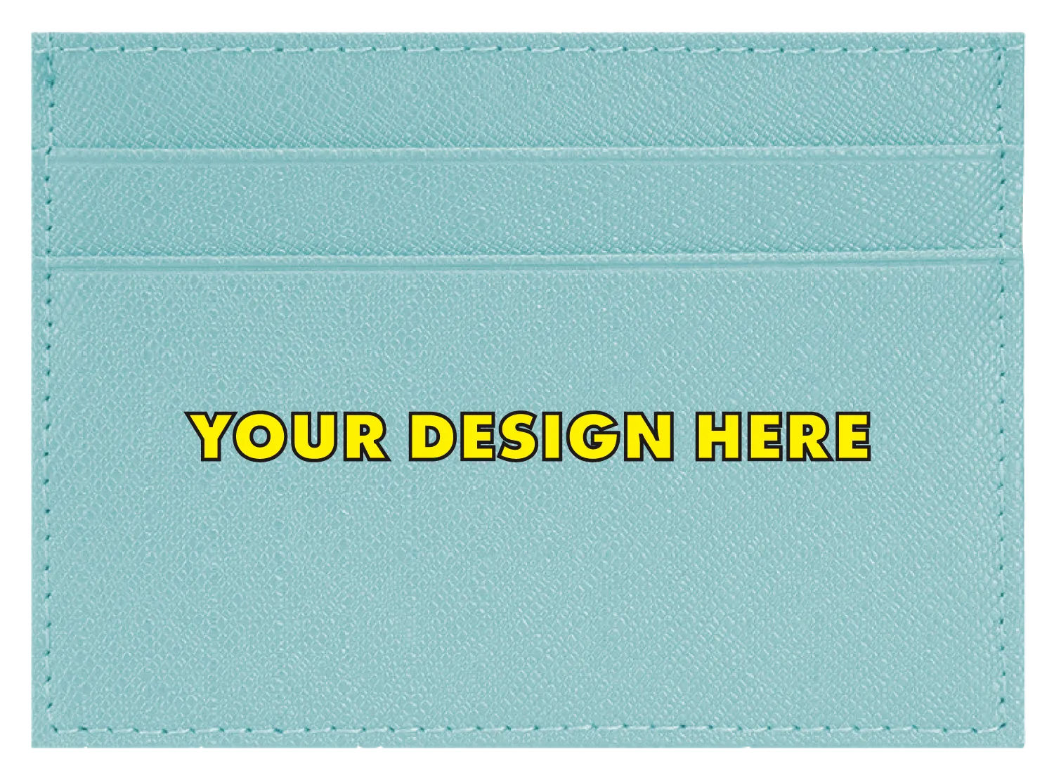 Create Your Own - Leather Wallet (Teal)