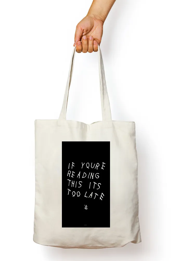 Drake Inspired Tote Bag