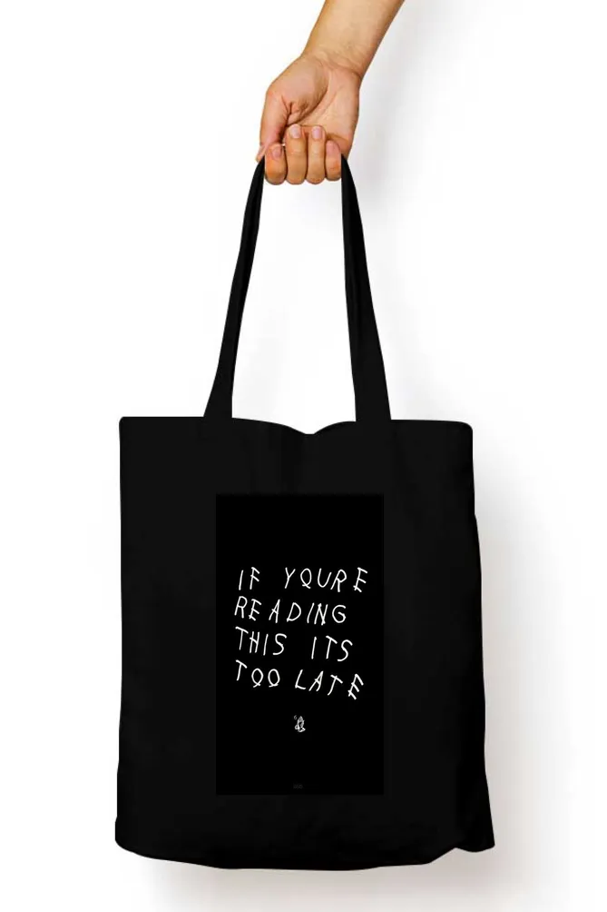 Drake Inspired Tote Bag