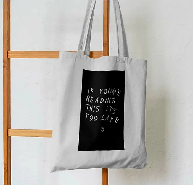 Drake Inspired Tote Bag