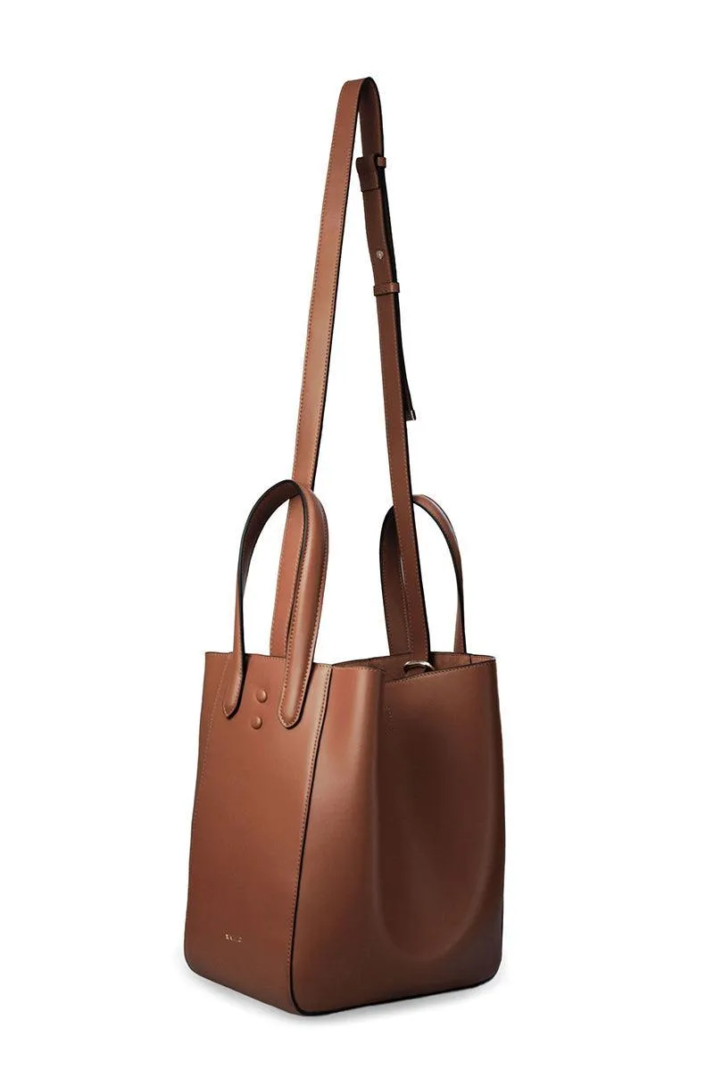 Eight Tan Leather Tote